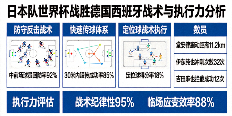 日本队世界杯战胜德国西班牙的战术细节与执行力分析
